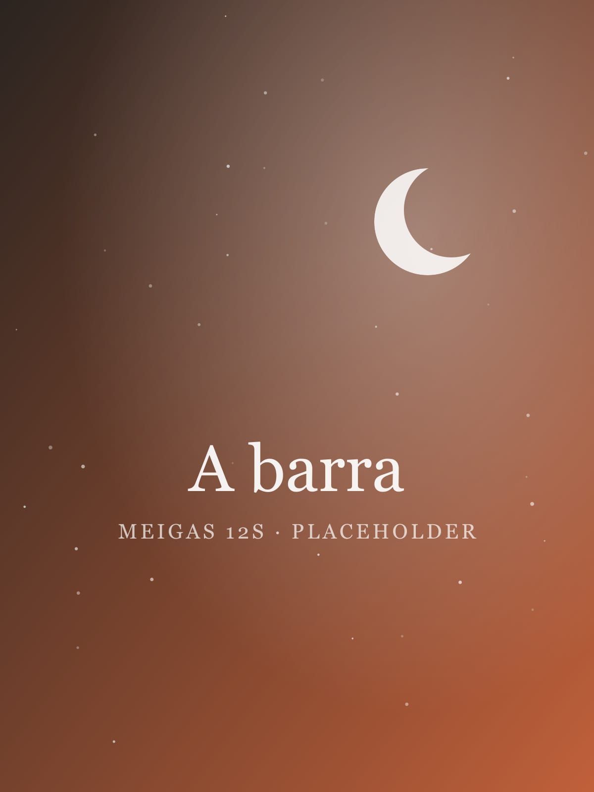 La barra del bar