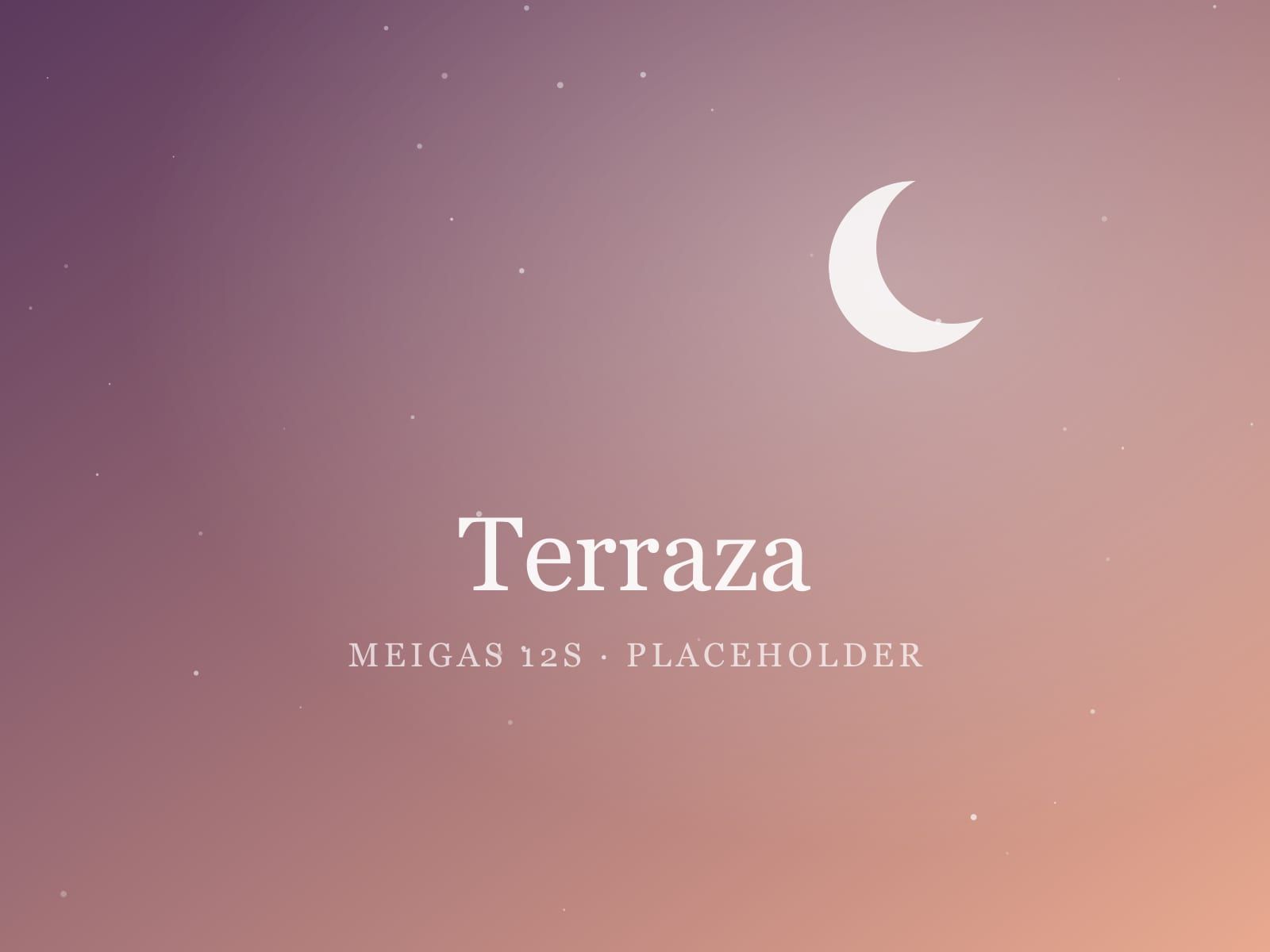 Terraza exterior